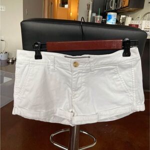White Cloth Abercrombie Shorts